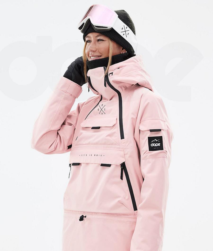 Chaquetas Snowboard Dope Akin W Mujer Rosas | ESAP3409