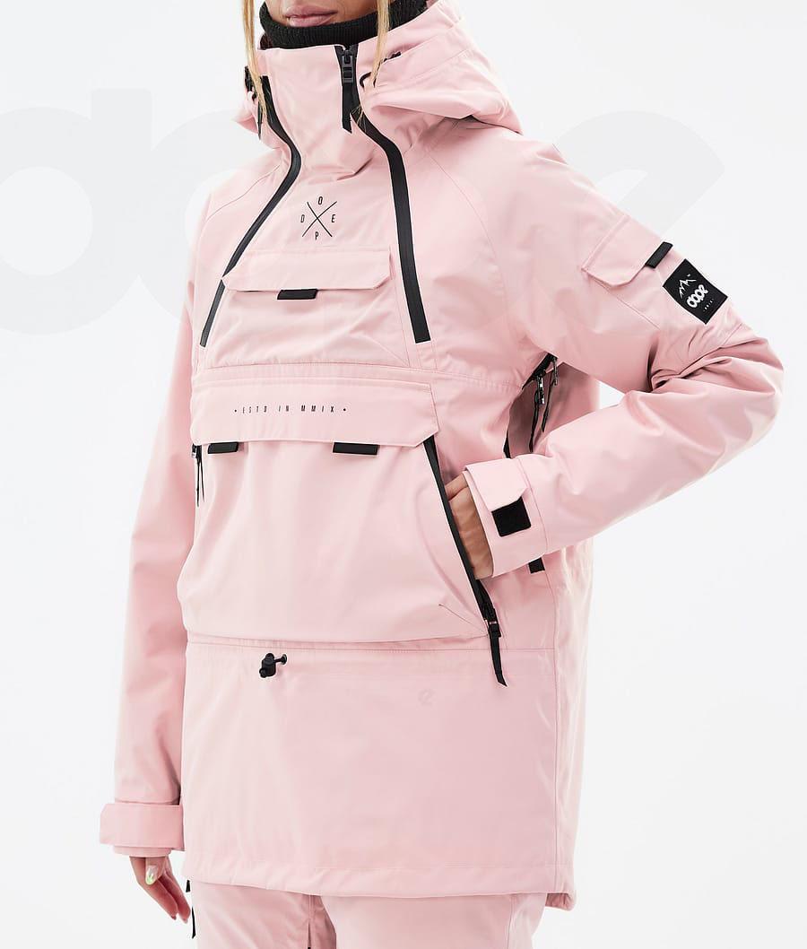 Chaquetas Snowboard Dope Akin W Mujer Rosas | ESAP3409