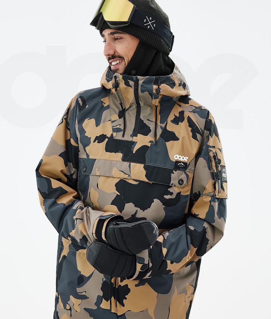 Chaquetas Snowboard Dope Annok Hombre Camuflaje | ESQZ2753