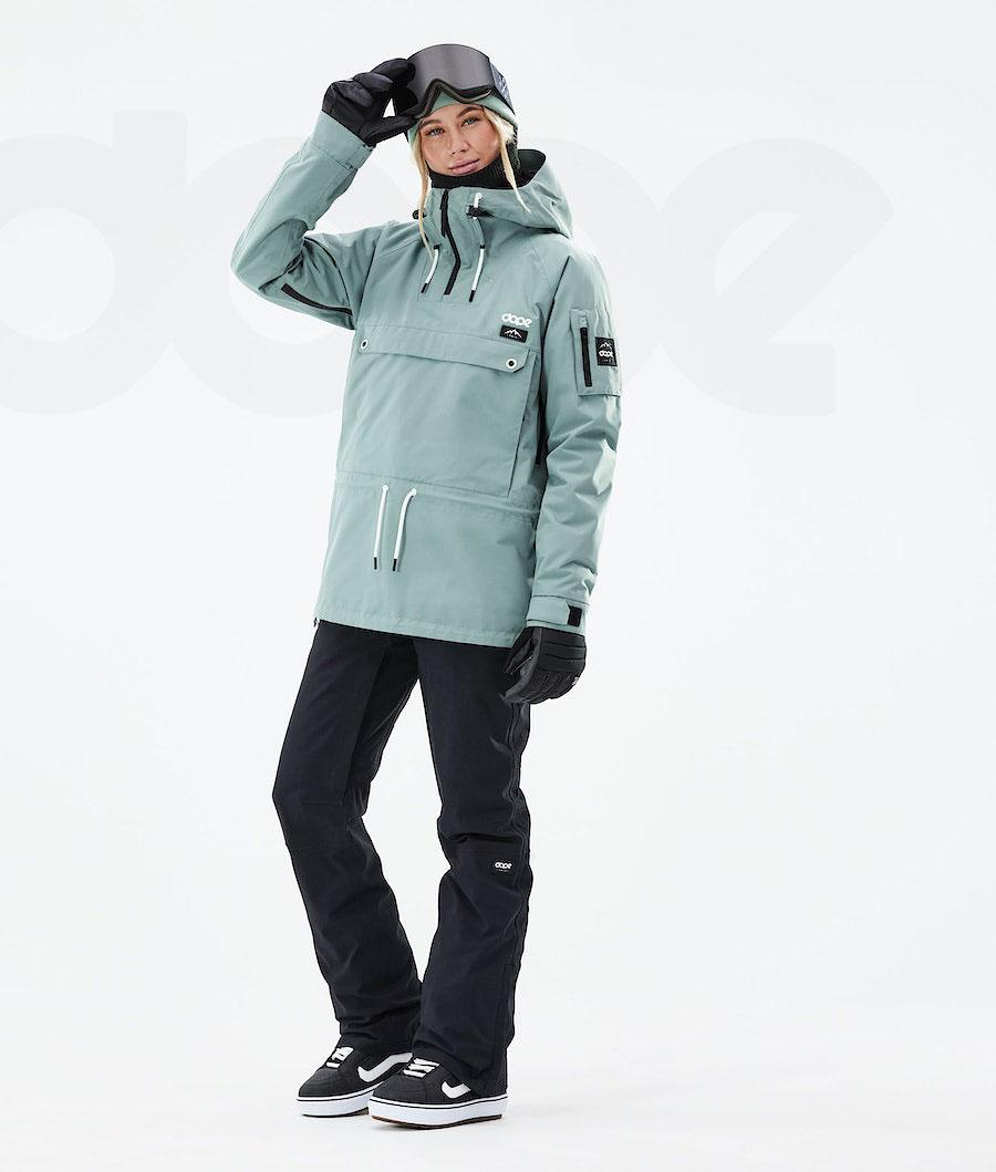 Chaquetas Snowboard Dope Annok W 2021 Mujer Verde | ESPQ3435