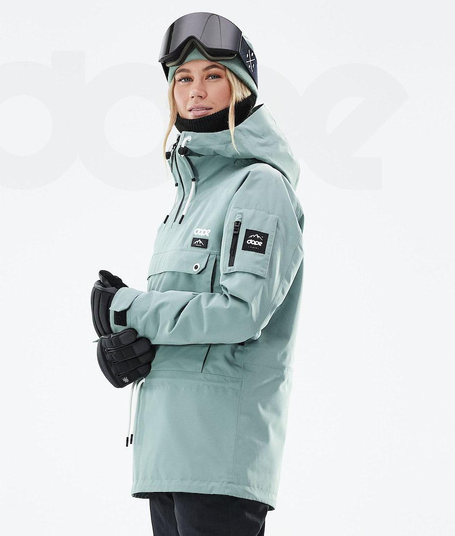 Chaquetas Snowboard Dope Annok W 2021 Mujer Verde | ESPQ3435