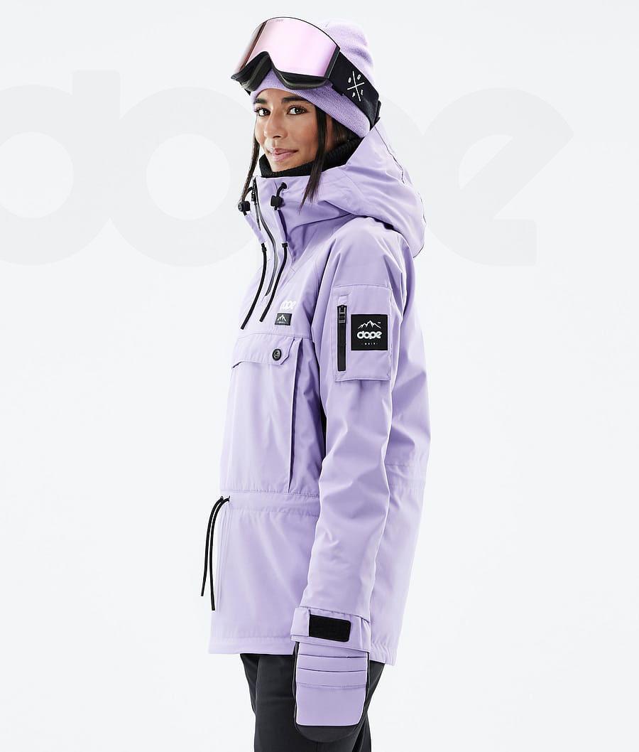 Chaquetas Snowboard Dope Annok W Faded Mujer Moradas | ESYU3439