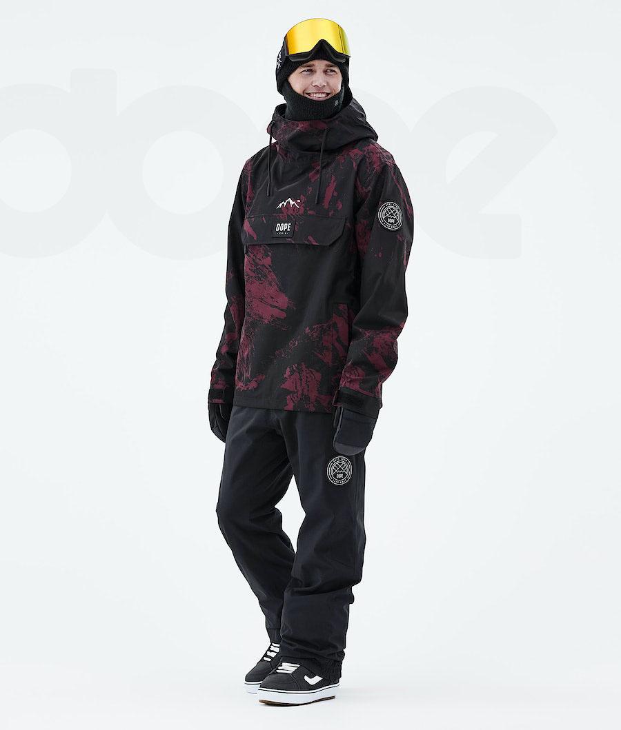 Chaquetas Snowboard Dope Blizzard 2021 Paint Hombre Burdeos | ESEX2778