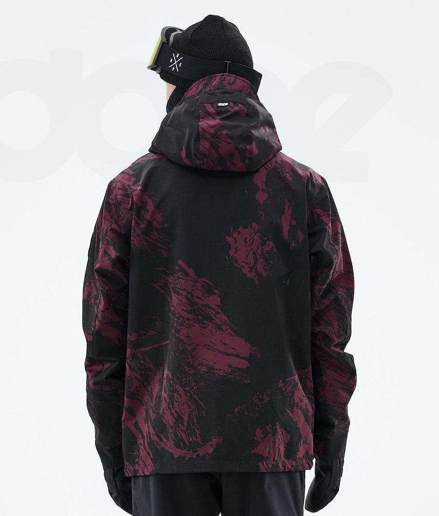 Chaquetas Snowboard Dope Blizzard 2021 Paint Hombre Burdeos | ESEX2778