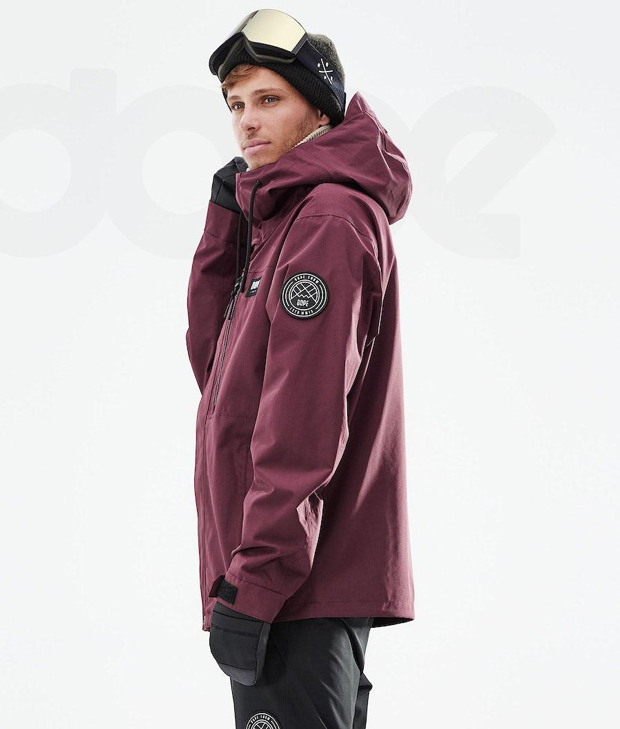 Chaquetas Snowboard Dope Blizzard Full Zip 2021 Hombre Burdeos | ESQZ2780