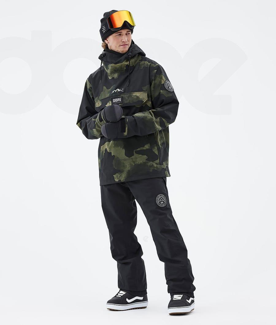 Chaquetas Snowboard Dope Blizzard Hombre Verde Camuflaje | ESHK2765