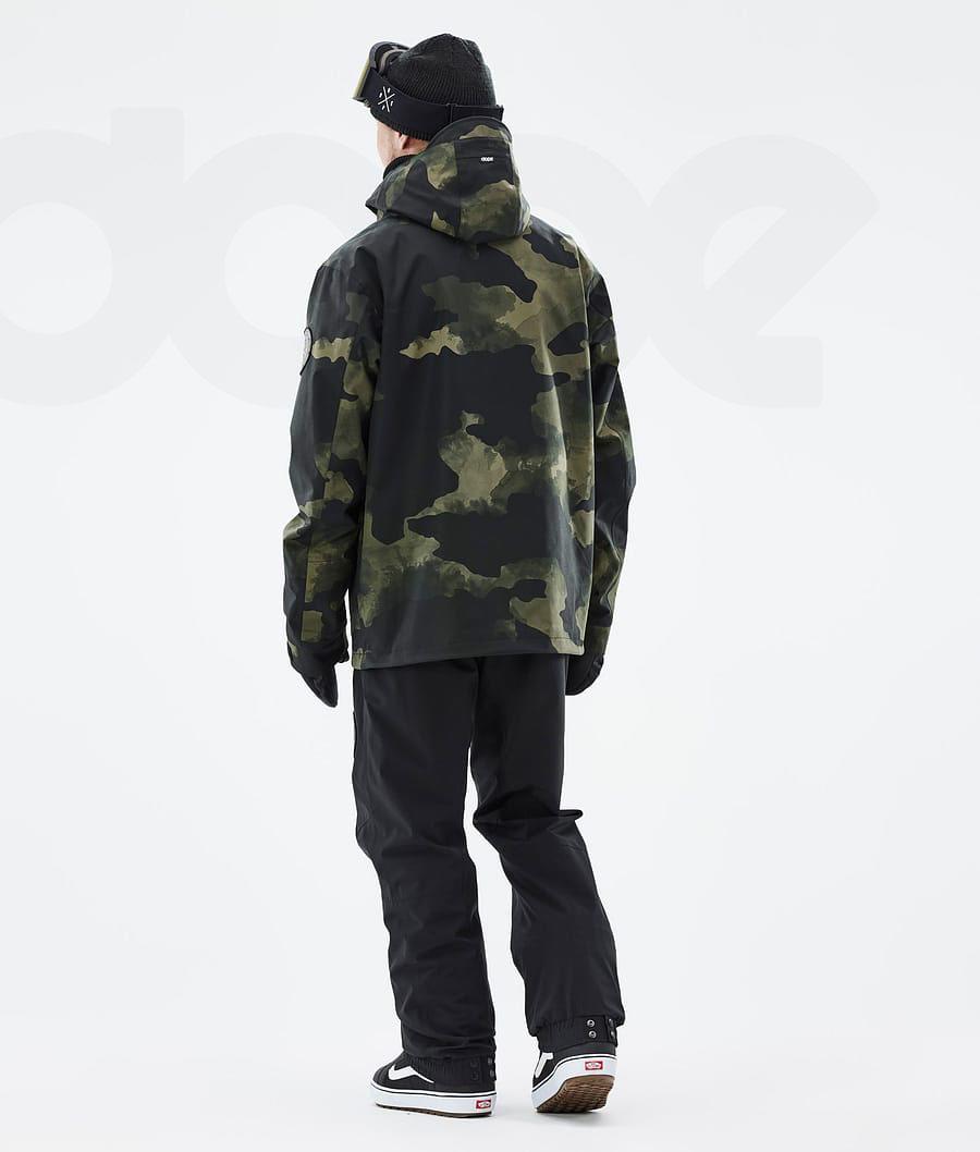 Chaquetas Snowboard Dope Blizzard Hombre Verde Camuflaje | ESHK2765