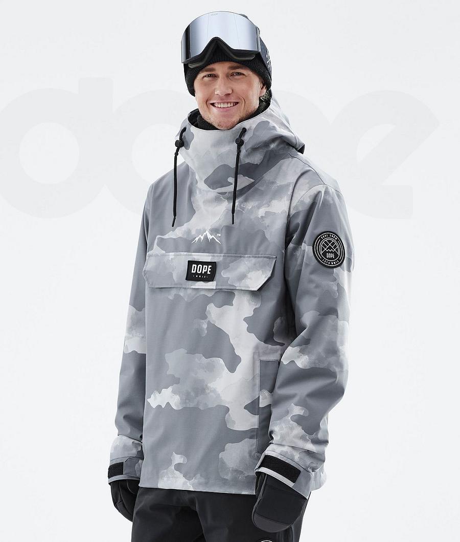 Chaquetas Snowboard Dope Blizzard Hombre Gris Camuflaje | ESPQ2771