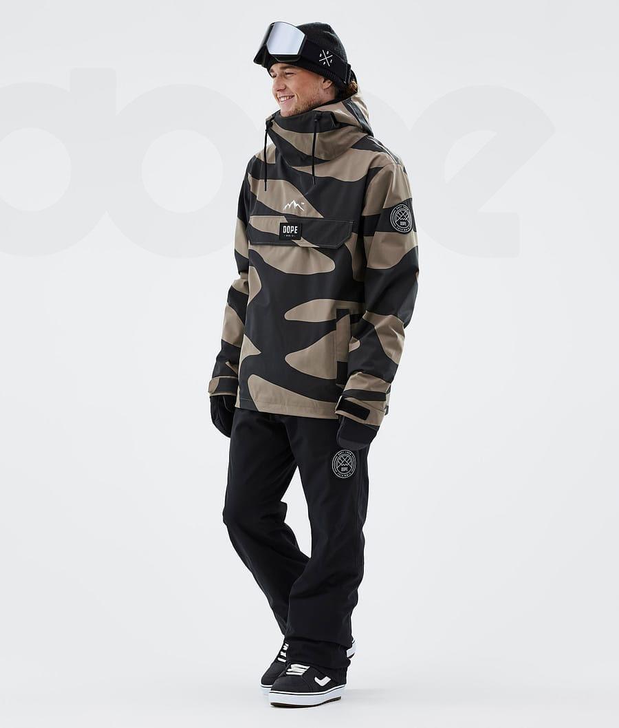 Chaquetas Snowboard Dope Blizzard Pangea Hombre Marrones | ESGL2784