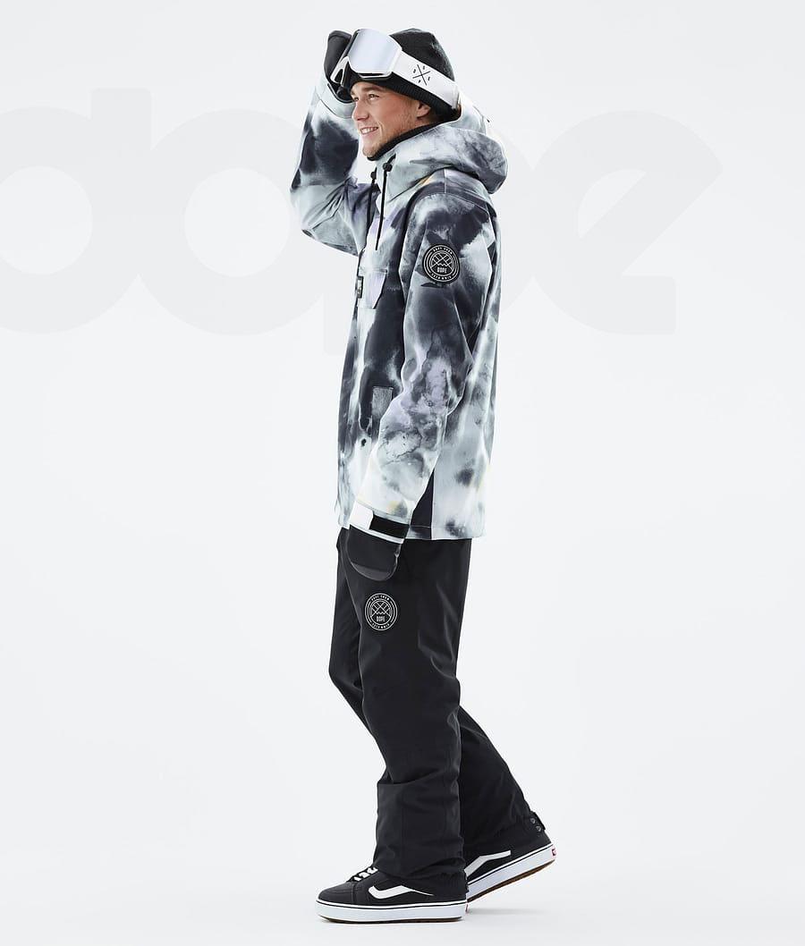 Chaquetas Snowboard Dope Blizzard Tiedye Hombre Negras Moradas | ESAP2788