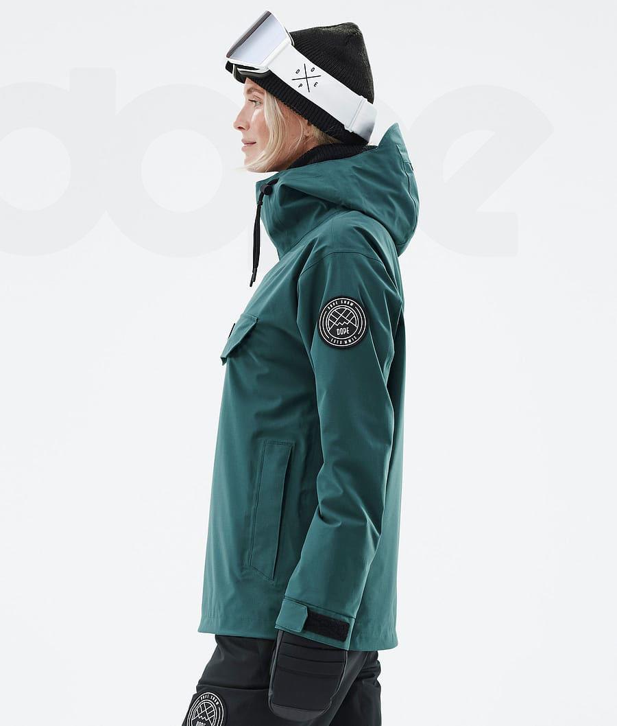 Chaquetas Snowboard Dope Blizzard W Bottle Mujer Verde | ESAP3461