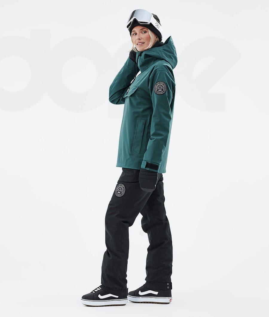 Chaquetas Snowboard Dope Blizzard W Bottle Mujer Verde | ESAP3461