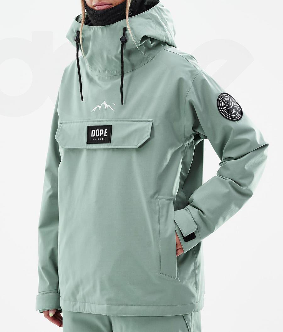 Chaquetas Snowboard Dope Blizzard W Faded Mujer Verde | ESOR3463