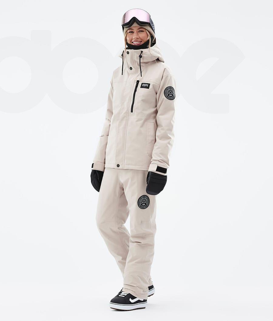 Chaquetas Snowboard Dope Blizzard W Full Zip Mujer Marrones | ESIS3464