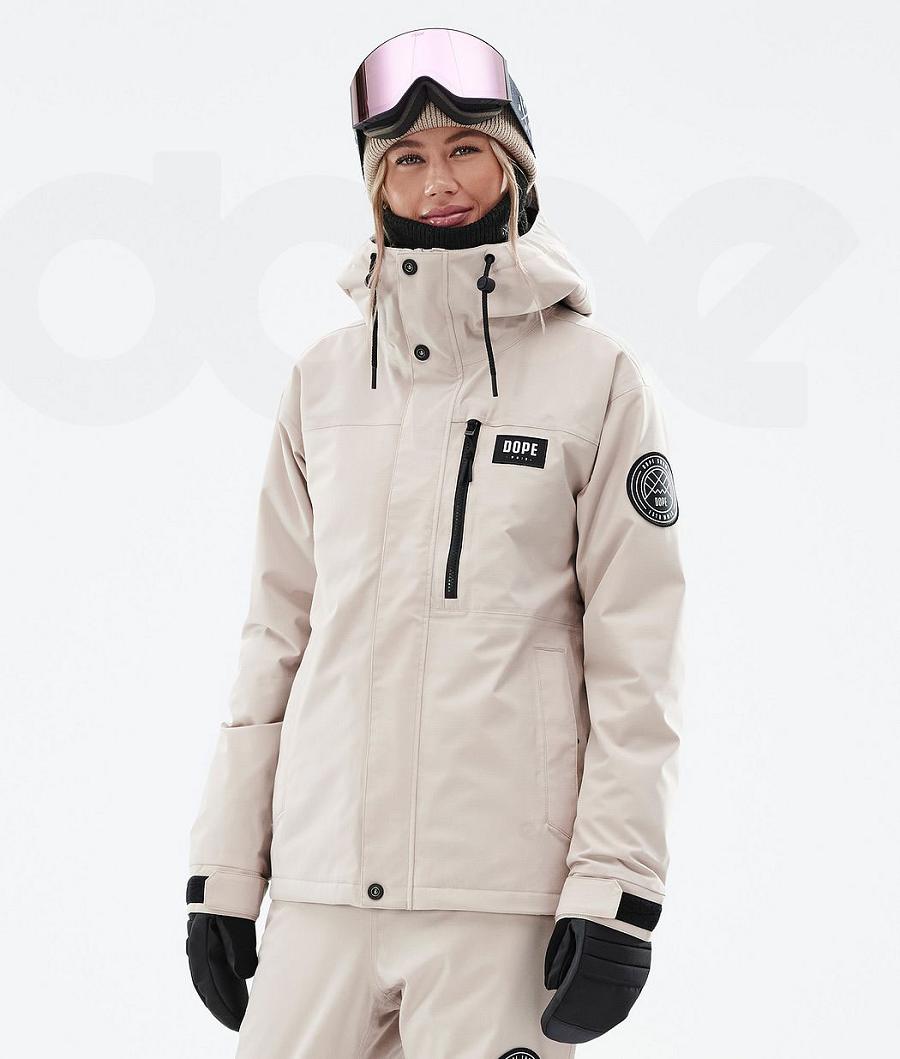 Chaquetas Snowboard Dope Blizzard W Full Zip Mujer Marrones | ESIS3464