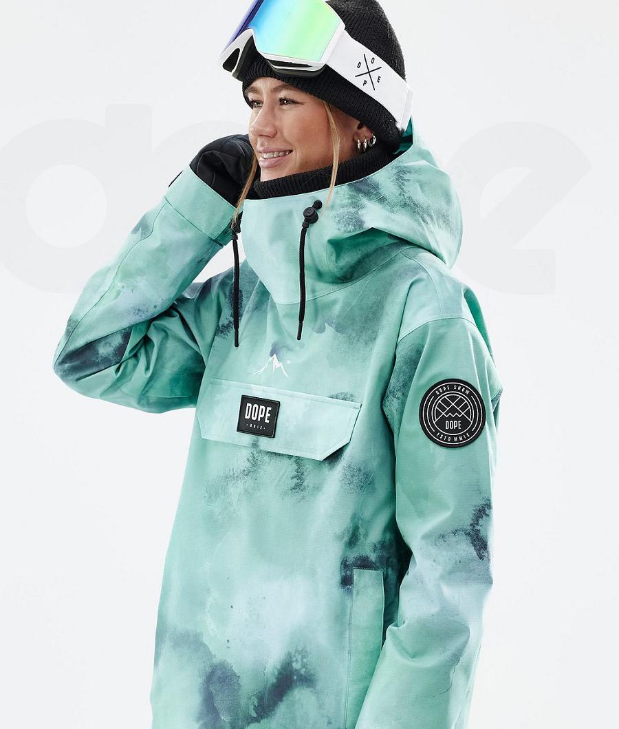 Chaquetas Snowboard Dope Blizzard W Liquid Mujer Verde | ESMA3472