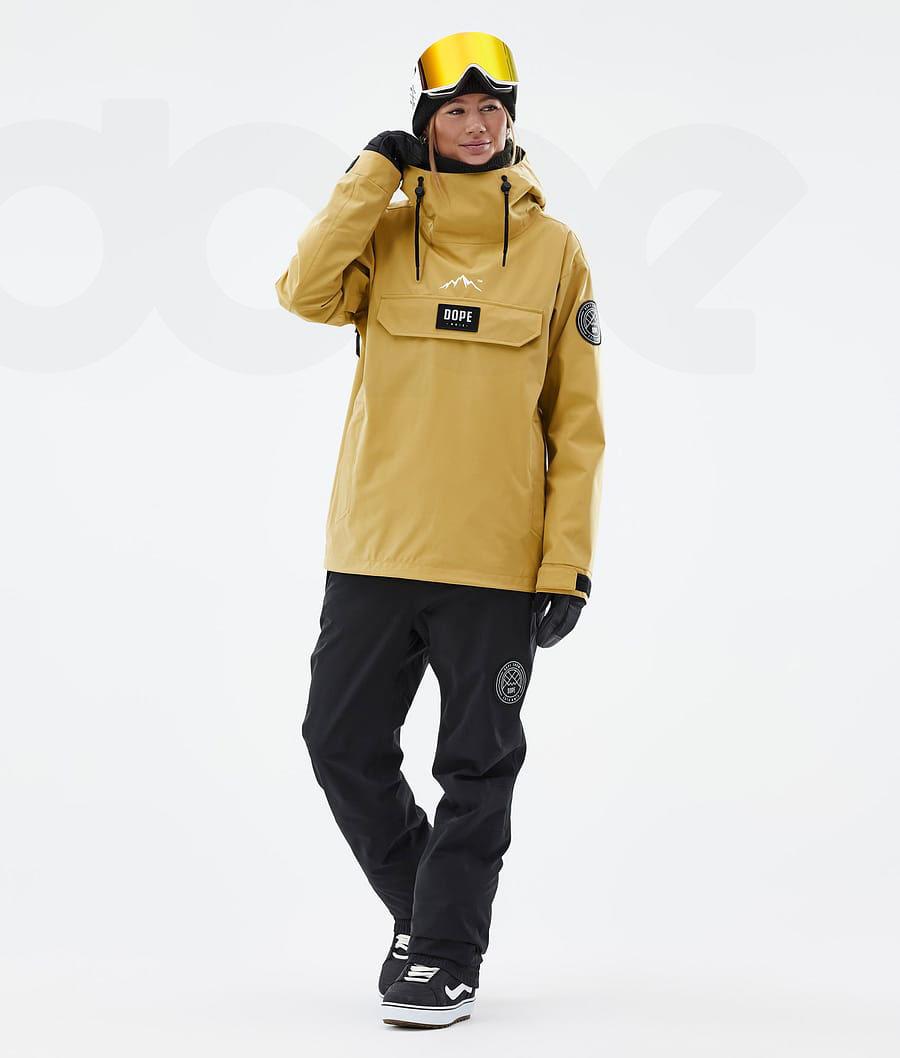 Chaquetas Snowboard Dope Blizzard W Mujer Amarillo | ESBC3447