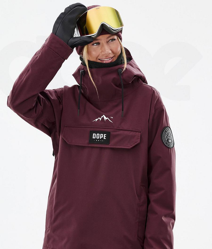 Chaquetas Snowboard Dope Blizzard W Mujer Burdeos | ESCE3449