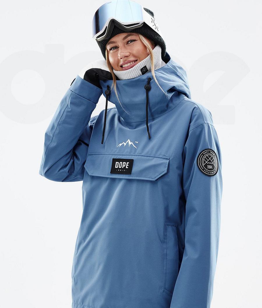 Chaquetas Snowboard Dope Blizzard W Mujer Azules Gris | ESMA3445