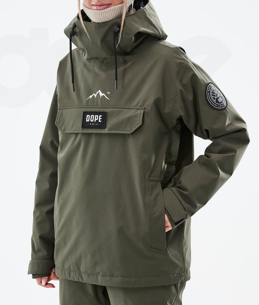 Chaquetas Snowboard Dope Blizzard W Mujer Verde Oliva Verde | ESQZ3444