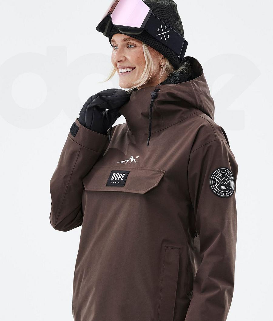 Chaquetas Snowboard Dope Blizzard W Mujer Marrones | ESVD3448