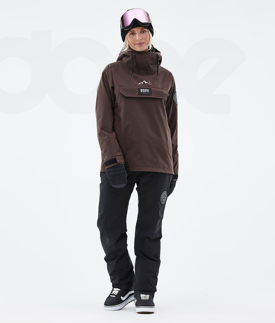 Chaquetas Snowboard Dope Blizzard W Mujer Marrones | ESVD3448