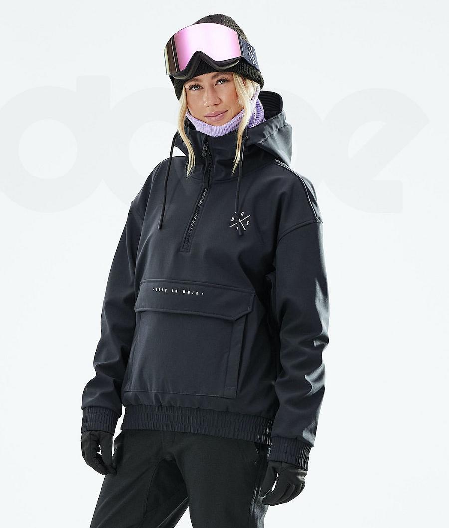 Chaquetas Snowboard Dope Cyclone W 2021 Mujer Negras | ESSO3485