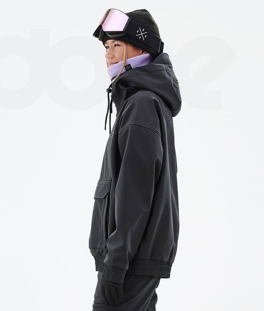 Chaquetas Snowboard Dope Cyclone W Mujer Negras | ESGL3482