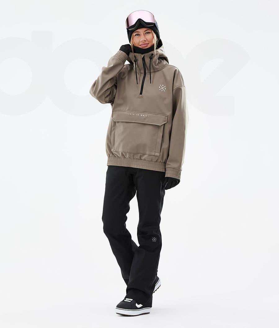 Chaquetas Snowboard Dope Cyclone W Mujer Cafe | ESPQ3480