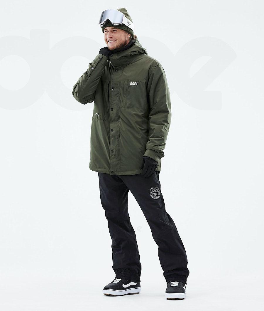 Chaquetas Snowboard Dope Insulated Hombre Verde Oliva Verde | ESRW2795