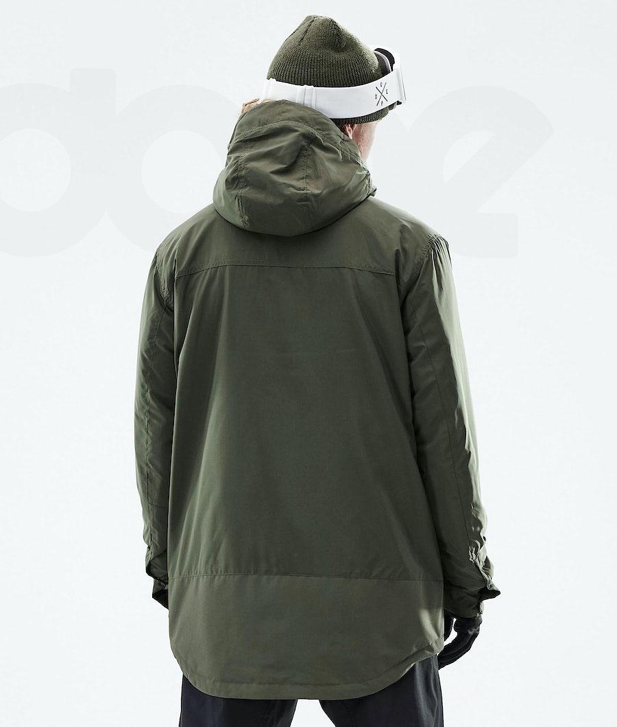 Chaquetas Snowboard Dope Insulated Hombre Verde Oliva Verde | ESRW2795