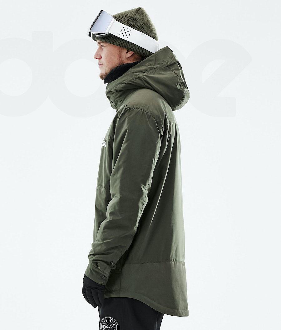 Chaquetas Snowboard Dope Insulated Hombre Verde Oliva Verde | ESRW2795