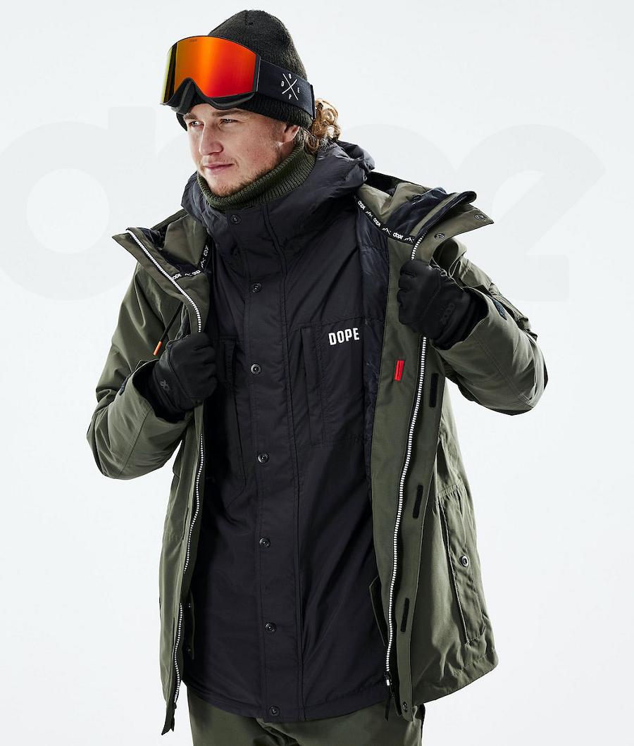 Chaquetas Snowboard Dope Insulated Hombre Negras | ESYU2793