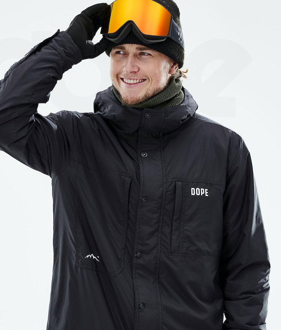 Chaquetas Snowboard Dope Insulated Hombre Negras | ESYU2793