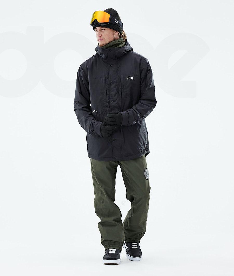 Chaquetas Snowboard Dope Insulated Hombre Negras | ESYU2793