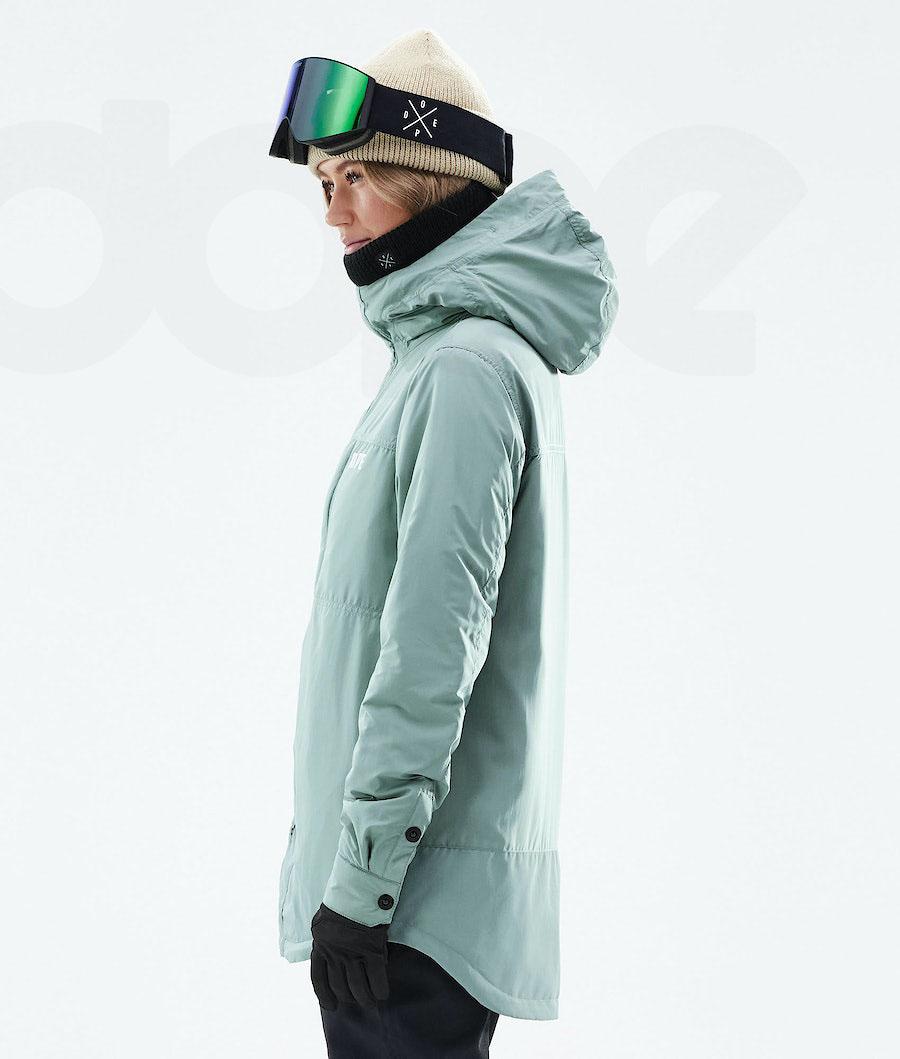 Chaquetas Snowboard Dope Insulated W Mujer Verde | ESOR3488