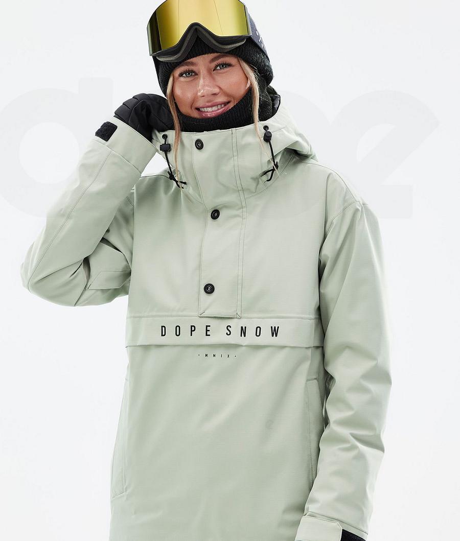 Chaquetas Snowboard Dope Legacy W Mujer Verde | ESUT3490