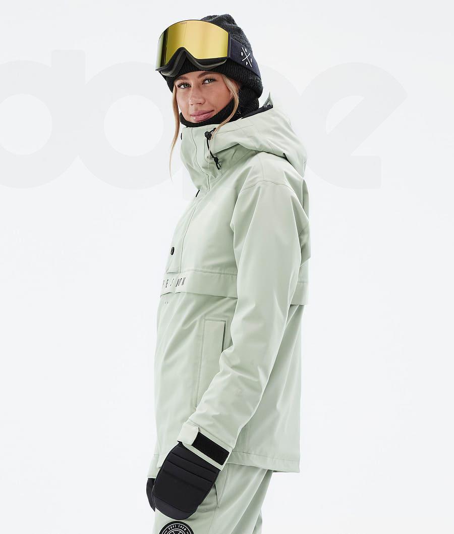 Chaquetas Snowboard Dope Legacy W Mujer Verde | ESUT3490