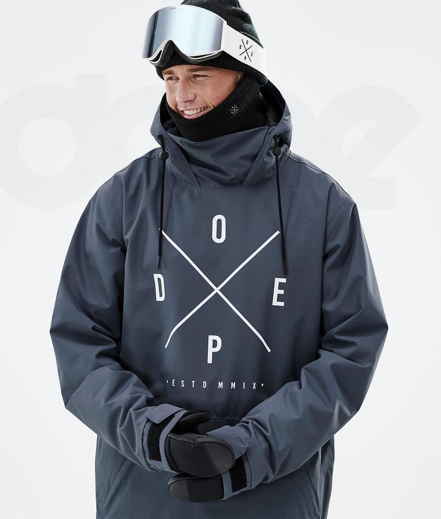 Chaquetas Snowboard Dope Migoo 2X-Up Hombre Azules | ESJJ2808