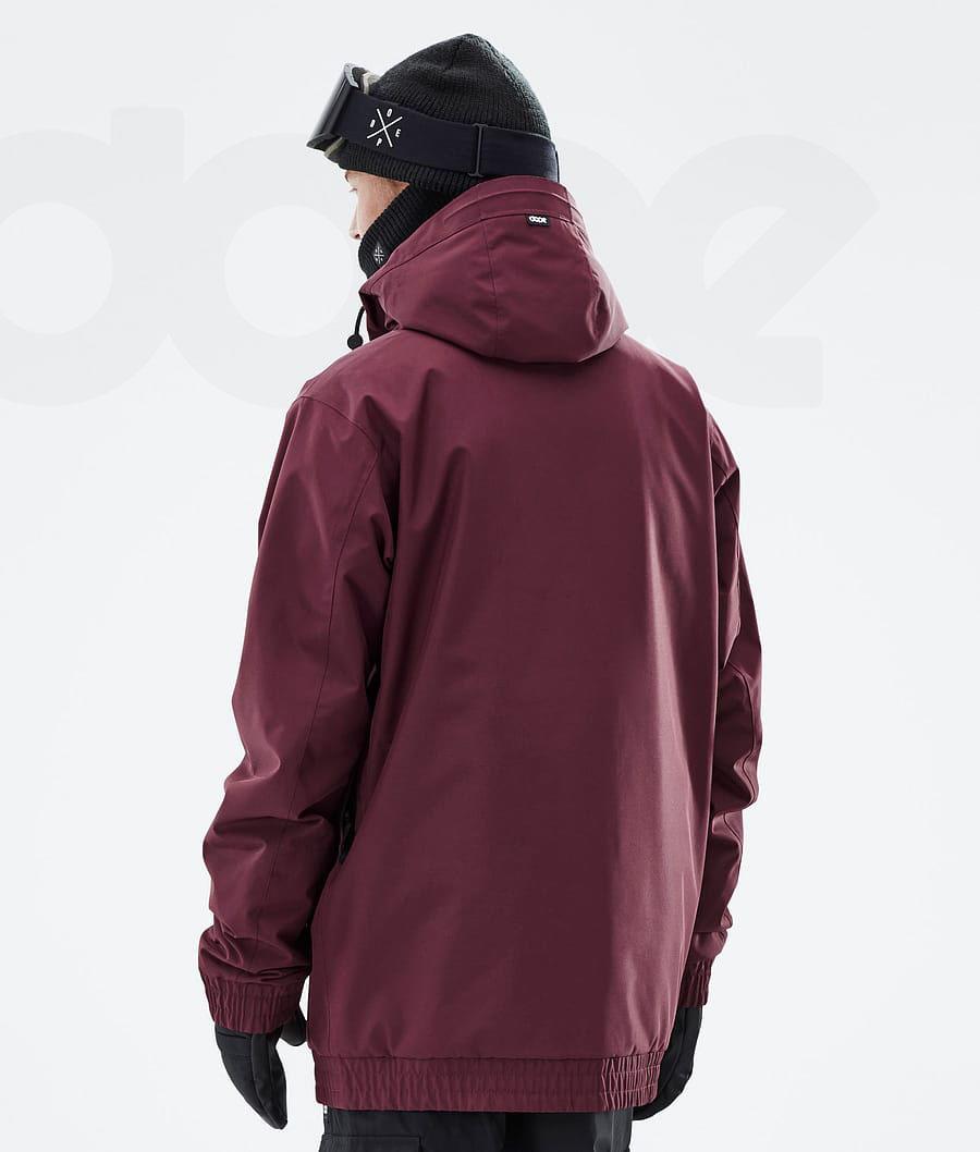 Chaquetas Snowboard Dope Migoo 2X-Up Hombre Burdeos | ESKI2807