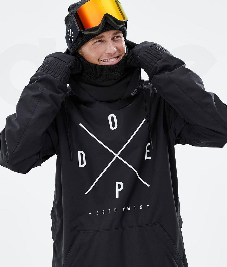 Chaquetas Snowboard Dope Migoo 2X-Up Hombre Negras | ESLH2806