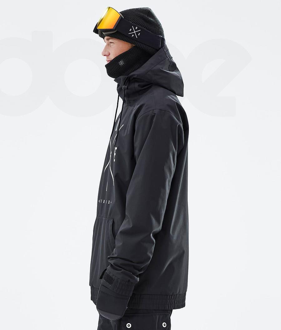 Chaquetas Snowboard Dope Migoo 2X-Up Hombre Negras | ESLH2806