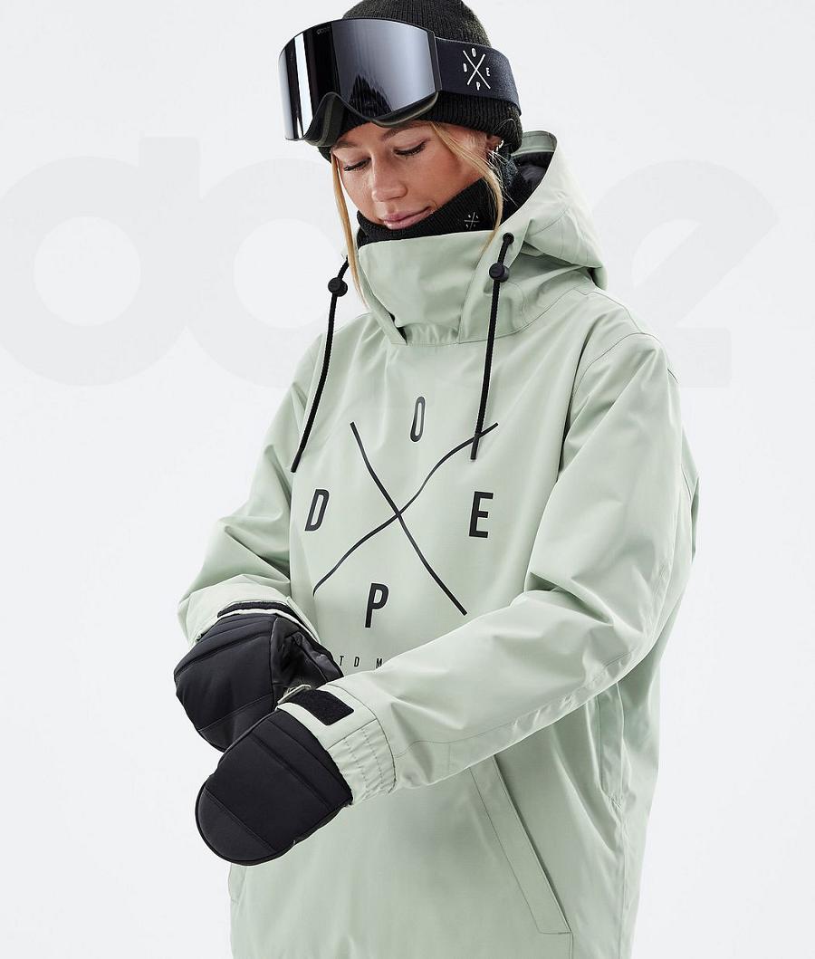 Chaquetas Snowboard Dope Migoo W 2X-Up Mujer Verde | ESCE3501