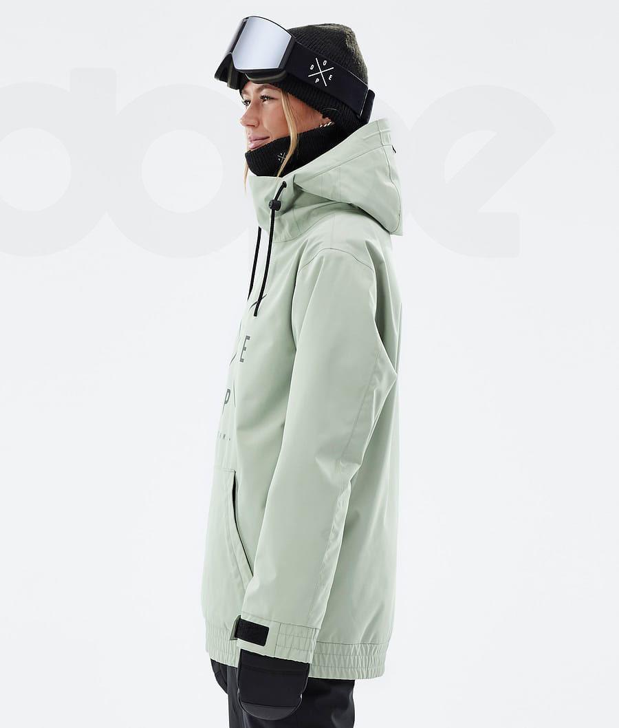 Chaquetas Snowboard Dope Migoo W 2X-Up Mujer Verde | ESCE3501