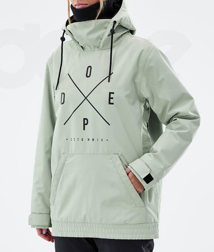 Chaquetas Snowboard Dope Migoo W 2X-Up Mujer Verde | ESCE3501