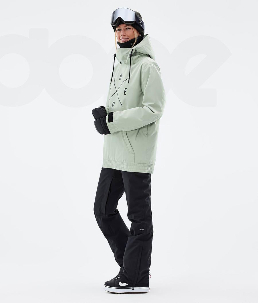 Chaquetas Snowboard Dope Migoo W 2X-Up Mujer Verde | ESCE3501