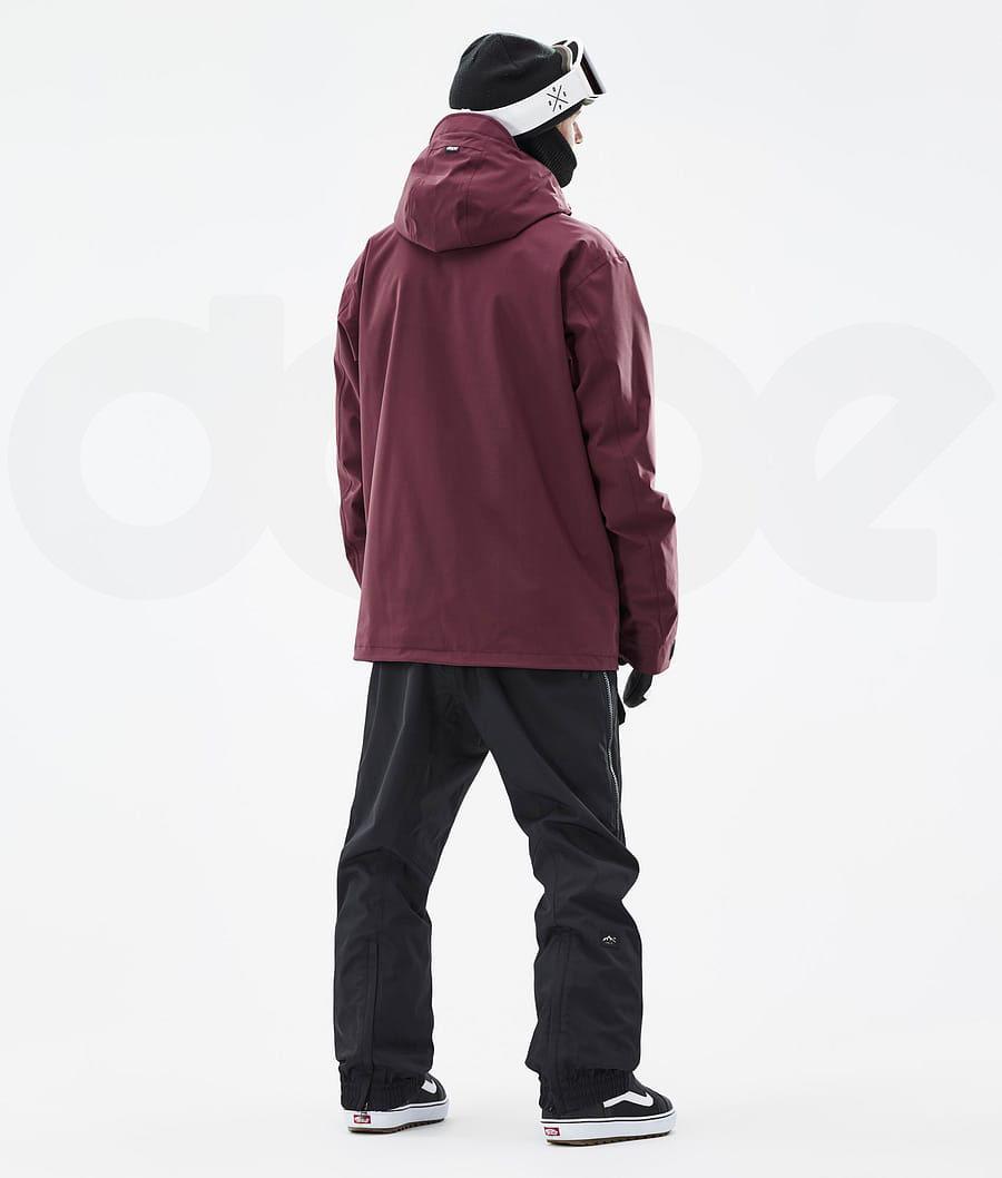 Chaquetas Snowboard Dope Ranger Hombre Burdeos | ESOR2816