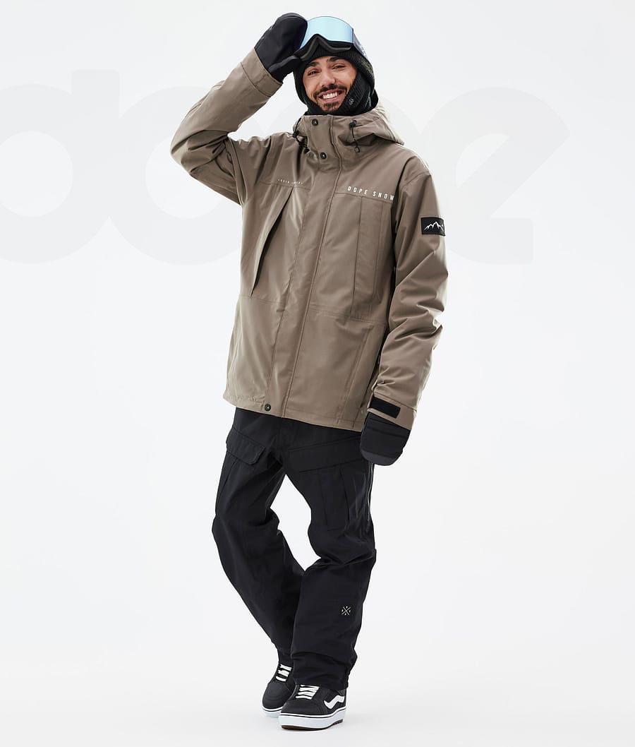 Chaquetas Snowboard Dope Ranger Hombre Marrones | ESPQ2815