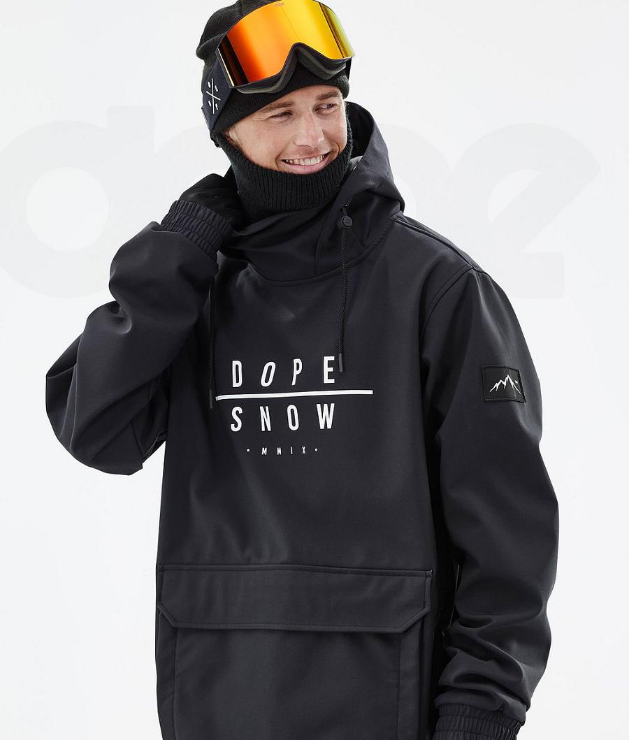 Chaquetas Snowboard Dope Wylie DS Hombre Negras | ESRW2821