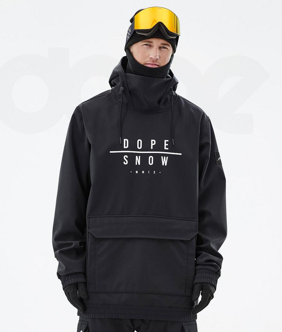 Chaquetas Snowboard Dope Wylie DS Hombre Negras | ESRW2821